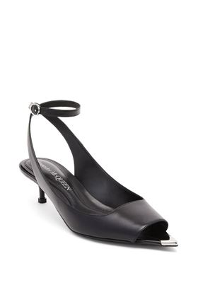 Punk 40mm leather sandals Alexander McQueen | 757494WIEA11081